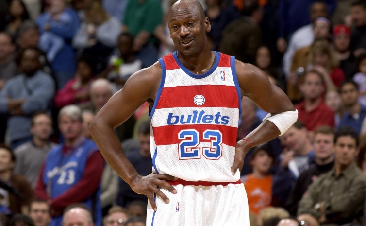 Michael jordan sales washington wizards